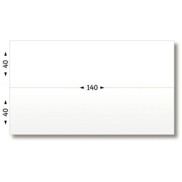 Boîte de 1 000 étiquettes d'affranchissement 140 x (2x40mm) blanc