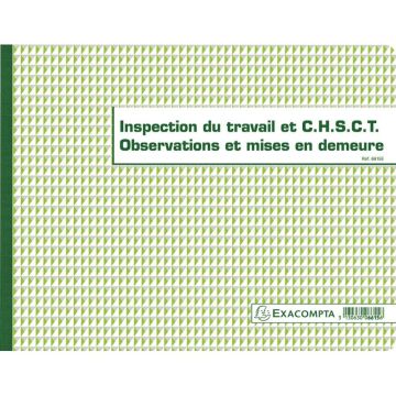 Registre inspection du travail exacompta