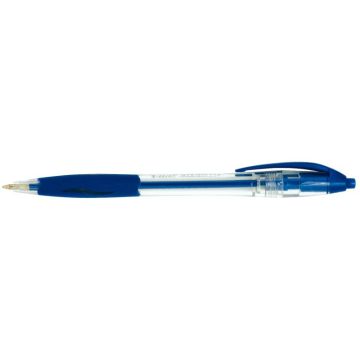 Boîte de 12 stylos Atlantis rétractable bleus
