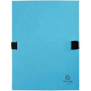 Chemise extensible toilée N'CLIP, bleu clair