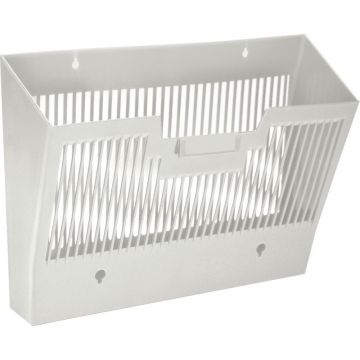 Corbeille murale Ecoline grise