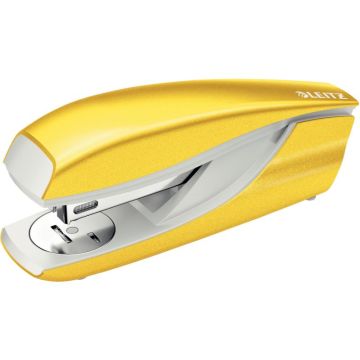 Blister agrafeuse de table Nexxt Wow 30 feuilles jaune