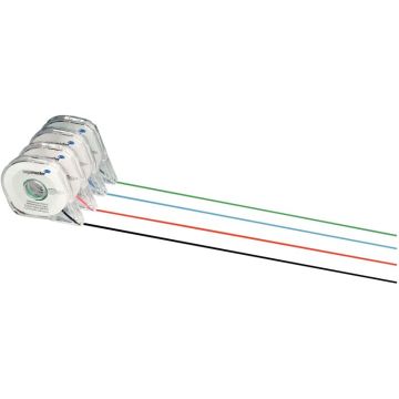 Bande de séparation autoadhésive noir