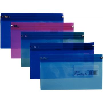 Pochette fourre-tout 130x240mm assorties