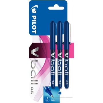 Blister de 3 rollers V-Ball 05 bleus