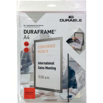Cadre d'affichage duraframe A4 argent