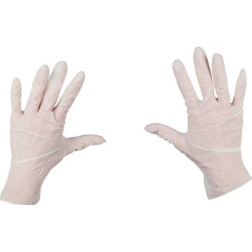 Boite de 100 gants en latex poudré taille L