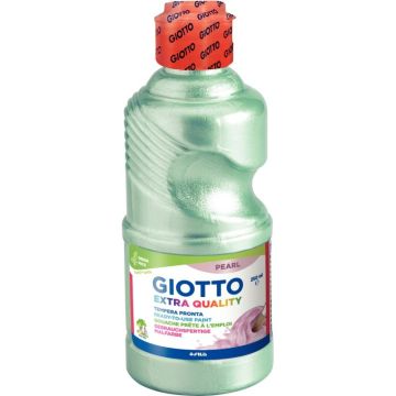 Flacon 250ml de gouache nacrée GIOTTO PEARL PAINT, vert clair