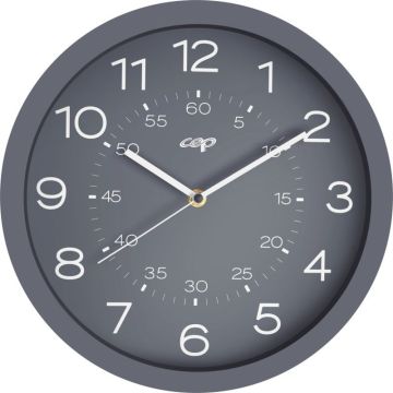 Horloge Riviera diamètre 30cm gris