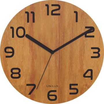 Horloge Palma Bamboo diamètre 30cm