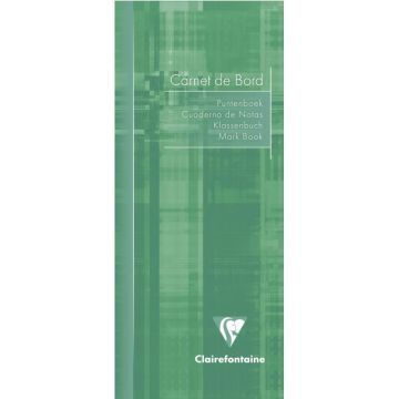 Carnet de notes 32 pages, format 8,5 x 20 cm