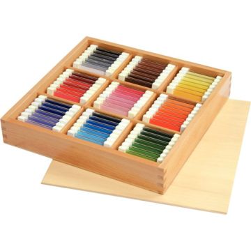 Tablettes des couleurs, gamme économique