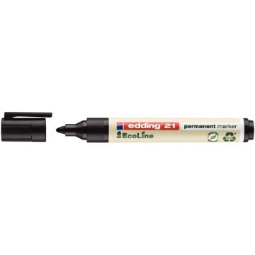 Marqueur permanent Ecoline 21 pointe ogive noir