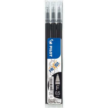 Étui de 3 recharges Frixion pointe fine noires