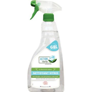 Spray 750ml ACTION VERTE gel nettoyant vitres