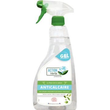 Spray 750ml gel nettoyant anticalcaire