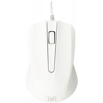 Souris filaire T'NB Shark couleur blanc