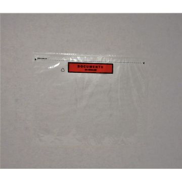 Boite de 100 pochettes adhésives "documents ci-inclus" 320x250mm