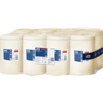 Carton de 11 mini-bobines essuie-tout M1 1 pli blanches