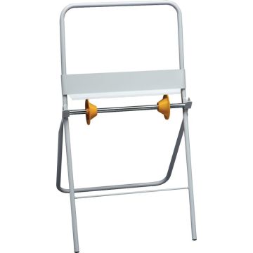 Dévidoir sur pied pour bobine blanc