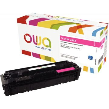 Cartouche laser compatible HP 203X magenta haute capacité