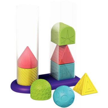 Géo formes souples, 8 pièces à empiler