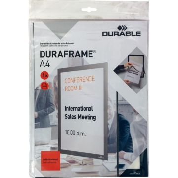 Cadre d'affichage Duraframe A4 noir
