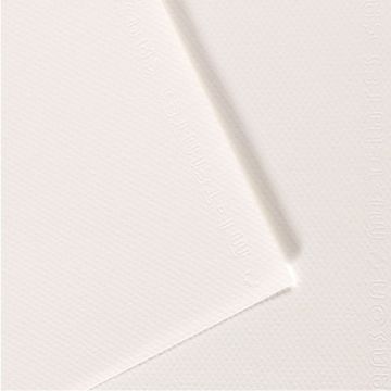 Paquet de 10 feuilles mi-teinte format 50x65cm  blanc