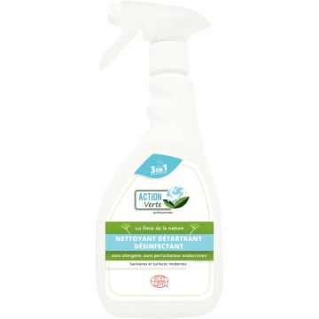 Spray 500ml nettoyant détartrant désinfactant