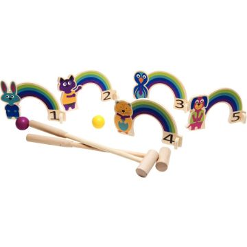 Croquet arc-en-ciel