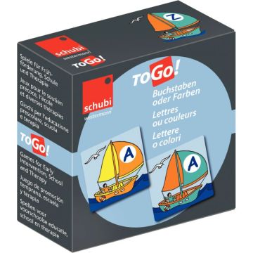 Schubi to go lettres ou couleurs
