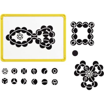 Boite de 150 pièces magnétiques + 25 cartes