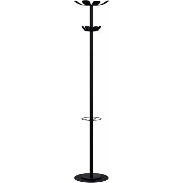 Portemanteau Black Edition 8 patères noir