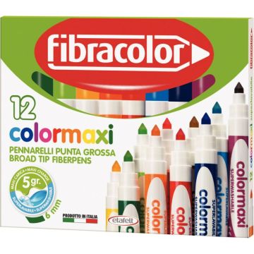 Étui de 12 feutres Colormaxi assortis