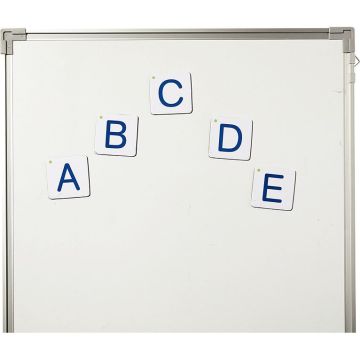 Lettres magnétiques capitales, grand format