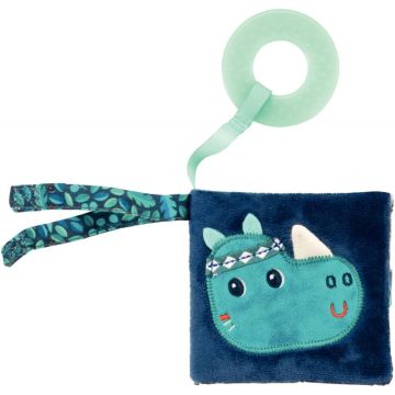 Imagier en tissu LILLIPUTIENS Marius le rhinocéros