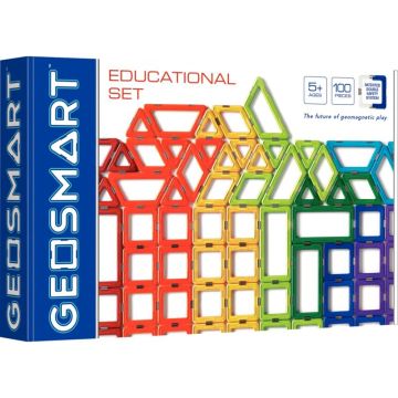 Coffret 100 pièces magnétiques GEOSMART