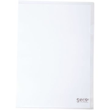 Sachet de 25 pochettes coin en polypropylène recyclé, incolore