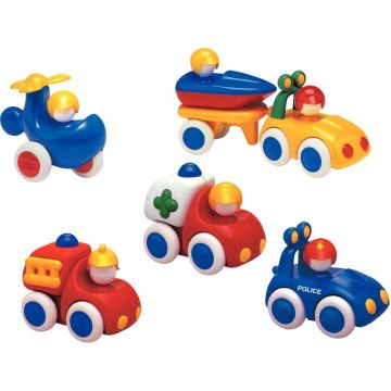 Lot de 5 véhicules de secours TOLO