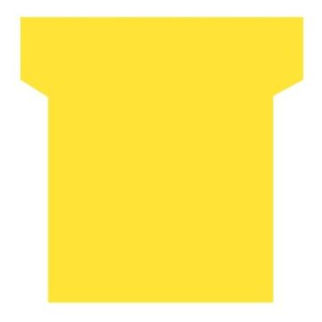 Paquet de 100 fiche planning indice 2 jaune