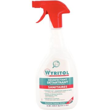 Spray 750ml désinfectant détartrant salle de bain
