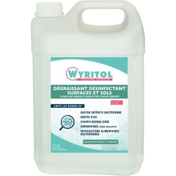 Bidon 5L dégraissant et désinfectant WYRIOL