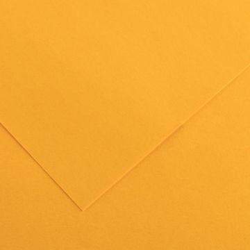 Paquet de 10 feuilles Colorline 50x65 cm 150 g jaune or