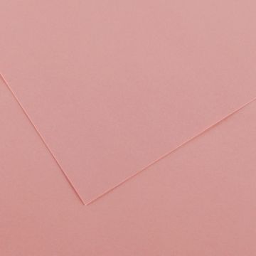 Paquet de 10 feuilles Colorline 50x65 cm 150 g rose