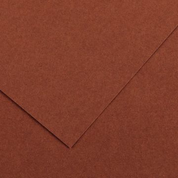 Paquet de 10 feuilles Colorline 50x65 cm 150 g chocolat