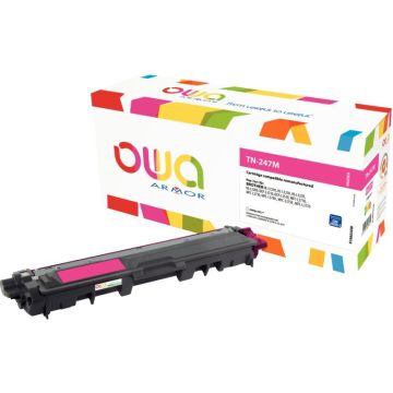Toner compatible Brother TN247M magenta haute capacité