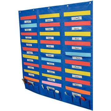 Rangement mural 30 pochettes