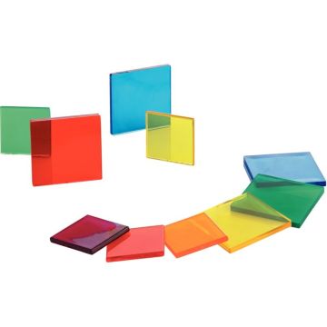 Baril de 300 carrés translucides