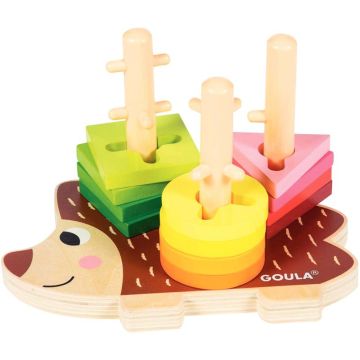 Hérisson empilable en bois