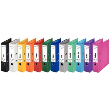 Classeur à levier CHROMOS+ dos large 8 cm, rouge